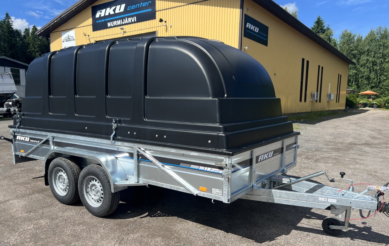 AKU CP410-DRBH kippiruuvilla ja kuomulla, lisäjouset+tuulihaka