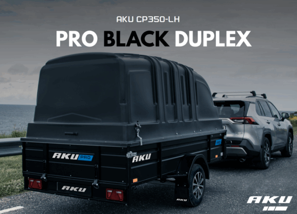 AKU CP350-LH PRO BLACK DUPLEX kelkkavarustuksella ja kuomulla - Image 12